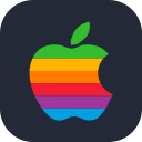 Dark Apple Symbol Free Open-Source SVG Icon