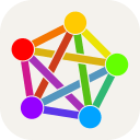 Fediverse Network (Light) Free Open-Source SVG Icon