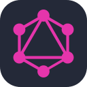 GraphQL Dark Theme Free Open-Source SVG Icon