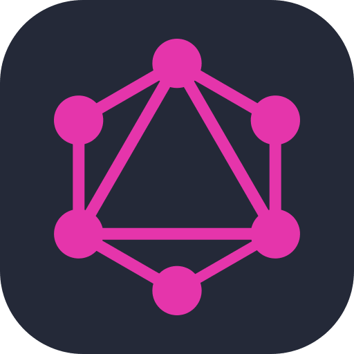 GraphQL Dark Theme Free Open-Source SVG Icon (Skill Icons)