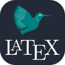 LaTeX Dark Theme Free Open-Source SVG Icon