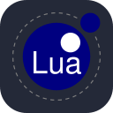 Lua Programming Language (Dark) Free Open-Source SVG Icon