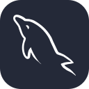 MySQL Database (Dark) Free Open-Source SVG Icon