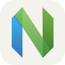 Neovim Text Editor (Light) Free Open-Source SVG Icon