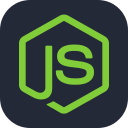 Node.js Dark Theme Free Open-Source SVG Icon