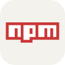 NPM Package Manager (Light) Free Open-Source SVG Icon