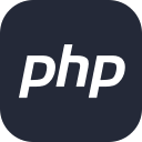 PHP Programming Language (Dark) Free Open-Source SVG Icon