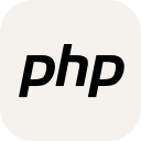 PHP Programming Language (Light) Free Open-Source SVG Icon