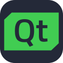 Qt Dark Theme Free Open-Source SVG Icon