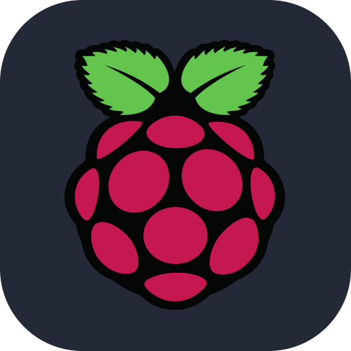 Raspberry Pi Dark Theme Free Open-Source SVG Icon (Skill Icons)