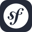 Symfony Framework Logo (Dark) Free Open-Source SVG Icon