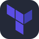 Terraform Dark Theme Free Open-Source SVG Icon