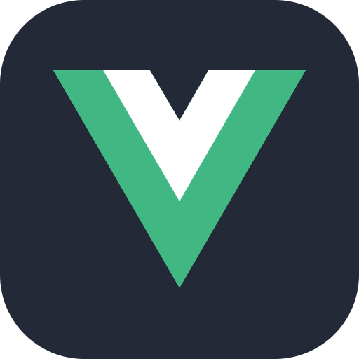 Vue.js Dark Theme Free Open-Source SVG Icon (Skill Icons)