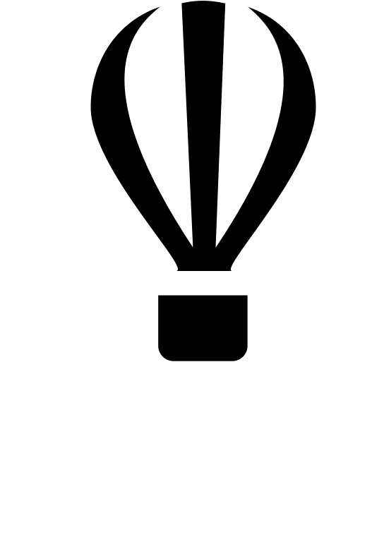 Air Balloon Free Open-Source SVG Icon (SmartIcons Glyph)