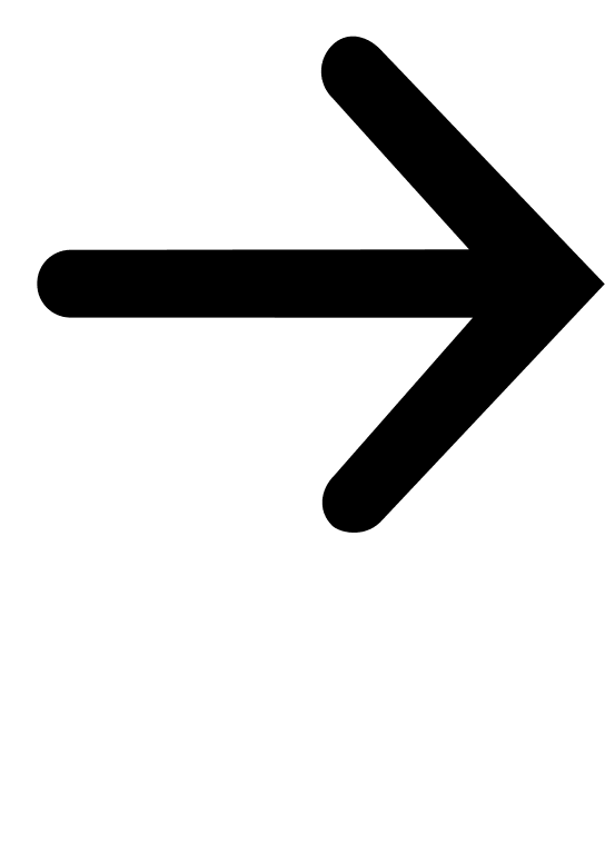 Thin Right Arrow (Glyph) Free Open-Source SVG Icon (SmartIcons Glyph)