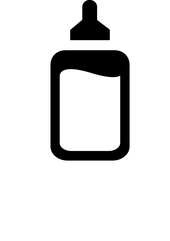 Baby Milk Bottle Free Open-Source SVG Icon (SmartIcons Glyph)