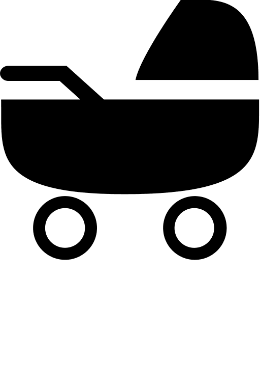 Baby Stroller Free Open-Source SVG Icon (SmartIcons Glyph)