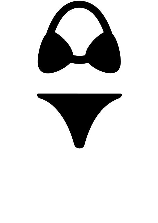 Bikini Swimwear Free Open-Source SVG Icon (SmartIcons Glyph)