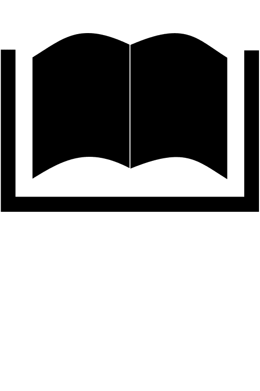 Open Book (Glyph) Free Open-Source SVG Icon (SmartIcons Glyph)