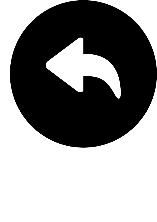 Backward Circle Navigation (Glyph) Free Open-Source SVG Icon (SmartIcons Glyph)