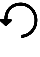 Left Circular Loading Spinner (Glyph) Free Open-Source SVG Icon