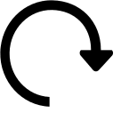 Circular Loading Animation (Glyph) Free Open-Source SVG Icon