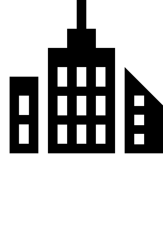 City Skyline Free Open-Source SVG Icon (SmartIcons Glyph)