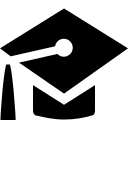 Graduation Hat (Glyph) Free Open-Source SVG Icon