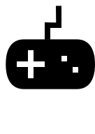 Control Pad Controller (Glyph) Free Open-Source SVG Icon