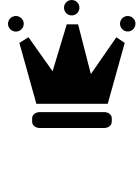 Crown Symbol (Glyph) Free Open-Source SVG Icon