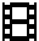 Film Reel (Glyph) Free Open-Source SVG Icon