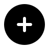 Bold Add Circle Button Free Open-Source SVG Icon