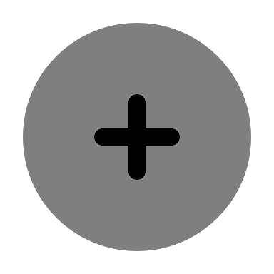 Bold Circular Add Button (Duotone) Free Open-Source SVG Icon (Solar)