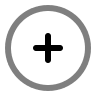 Add Circle Symbol (Duotone) Free Open-Source SVG Icon