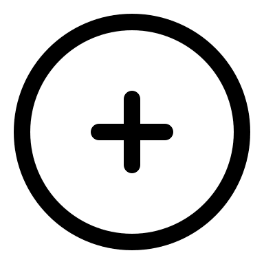 Add Circle Button (Outline) Free Open-Source SVG Icon (Solar)