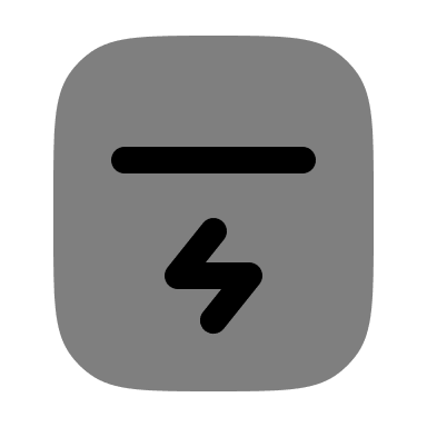 Bold Duotone Charging Case for Airbuds Free Open-Source SVG Icon (Solar)