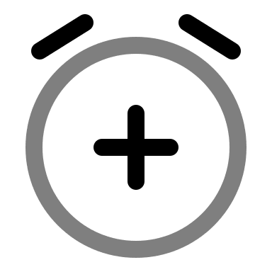 Add Alarm Notification (Duotone) Free Open-Source SVG Icon (Solar)