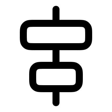Horizontal Center Alignment (Outline) Free Open-Source SVG Icon (Solar)