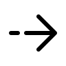 Broken Right Arrow (Solar) Free Open-Source SVG Icon