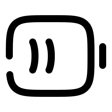 Half Broken Minimalistic Battery (Solar) Free Open-Source SVG Icon (Solar)