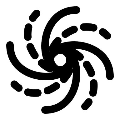 Black Hole (Linear) Free Open-Source SVG Icon (Solar)