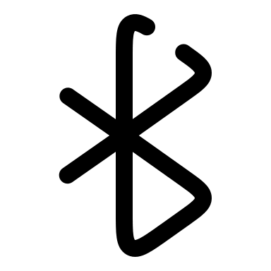 Broken Bluetooth Connection (Solar) Free Open-Source SVG Icon (Solar)