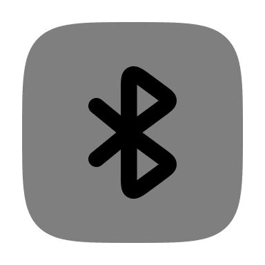 Bold Bluetooth Square Symbol (Duotone) Free Open-Source SVG Icon (Solar)