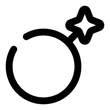 Broken Bomb (Solar) Free Open-Source SVG Icon (Solar)