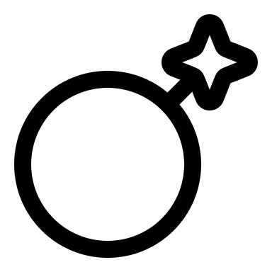 Linear Bomb Free Open-Source SVG Icon (Solar)