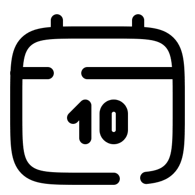 Broken Calendar Date (Solar) Free Open-Source SVG Icon (Solar)