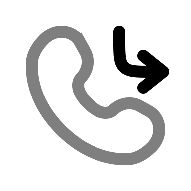 Dropped Call Notification (Rounded Line, Duotone) Free Open-Source SVG Icon (Solar)