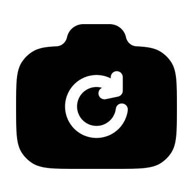 Bold Camera Rotate Action (Solar) Free Open-Source SVG Icon (Solar)