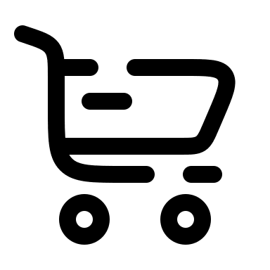 Large Broken Shopping Cart (Solar) Free Open-Source SVG Icon (Solar)