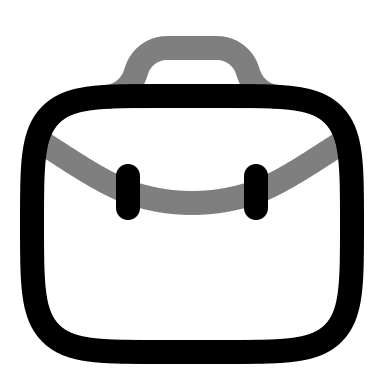 Minimalistic Case Design (Duotone) Free Open-Source SVG Icon (Solar)